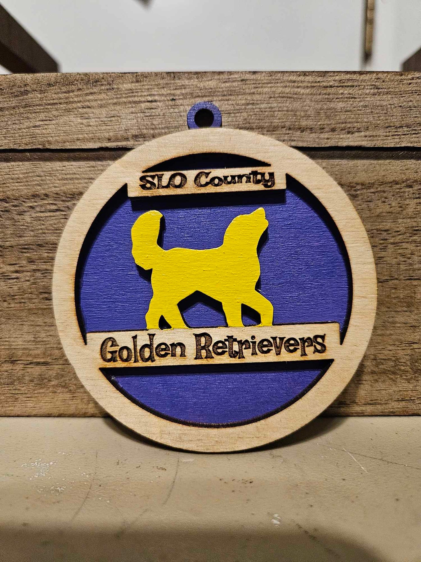 SLO Count Goldens Ornament