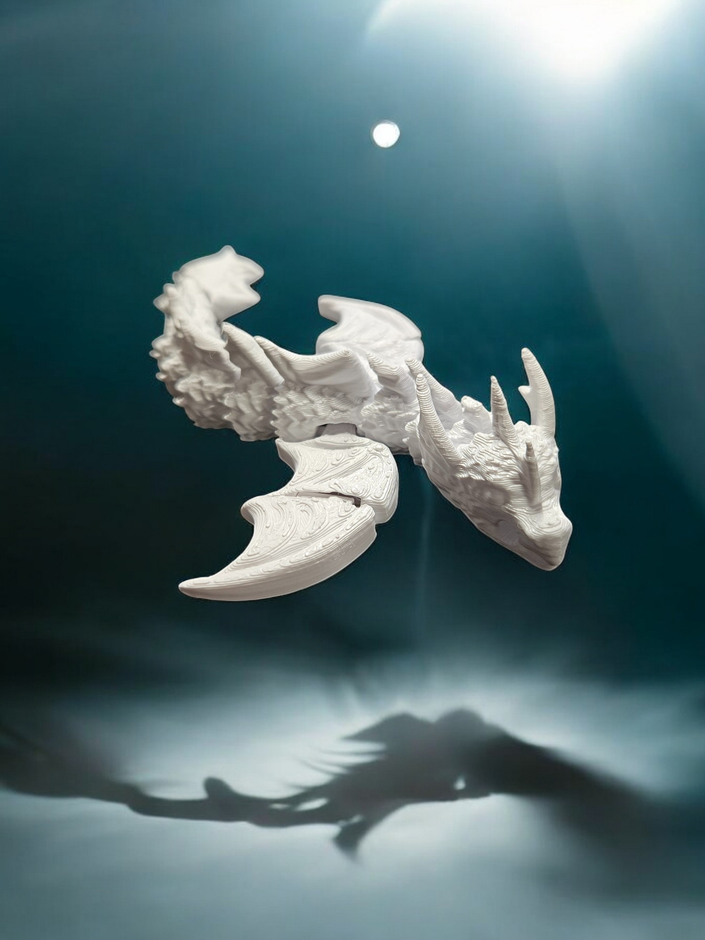 Dragon Articulated Keychain