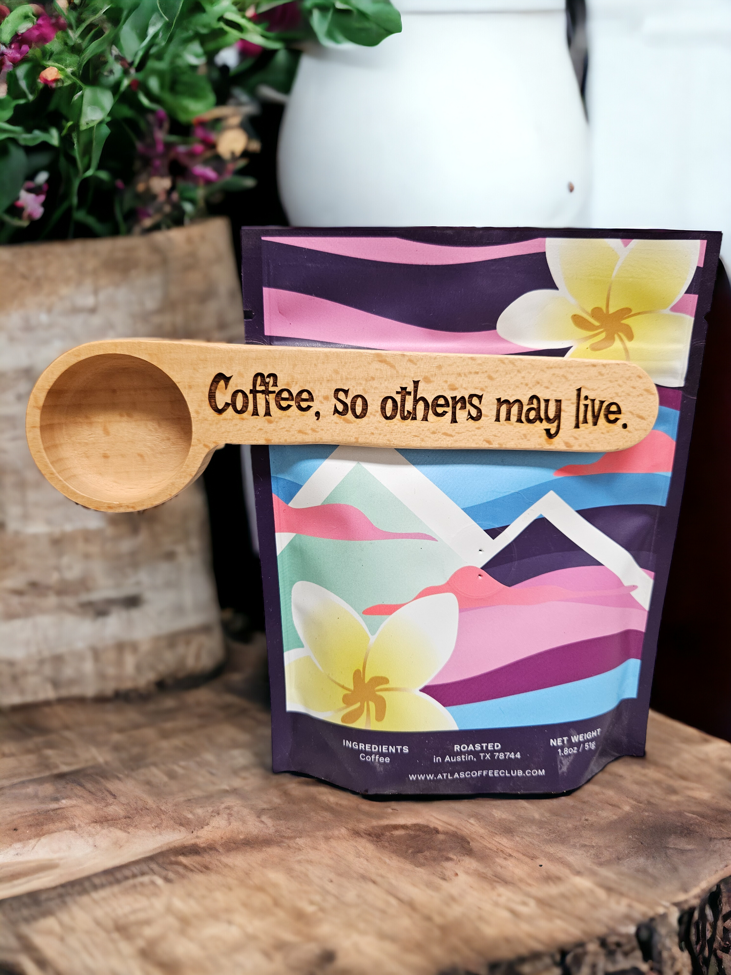 Coffee so others may live clip
