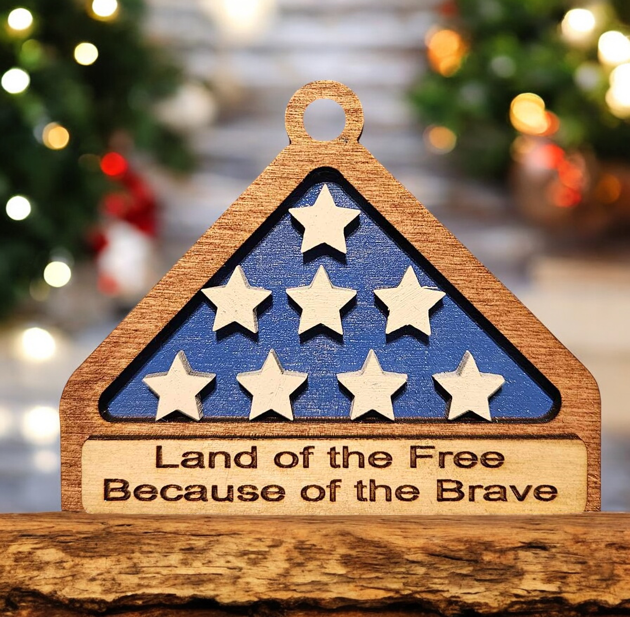 Folded Flag Ornament