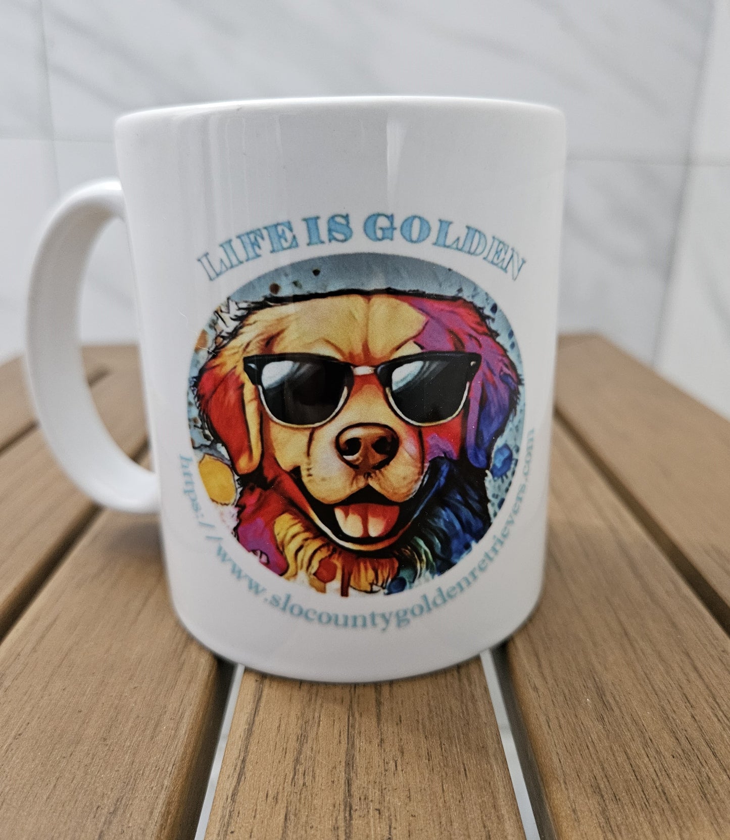 Life is Golden Coffee Mug 11 oz